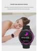 Temu Смарт-часы ZW60: Пульсометр, монитор здоровья, Bluetooth-вызов, круглый экран, женский фитнес-браслет