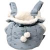 Umora Pet Pet Carrying Carry Sleeping Going Prevents Jumping Blue Sling, Strap, Strap, Bag, Bag, Cute, Travel, Outdoors, Out, Out,