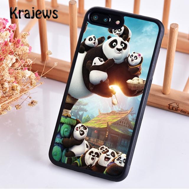 Krajews Cute keep calm and be a pandicorn panda Phone Case For iPhone 17 Air 16 15 14 plus 11 12 13 pro max coque Fundas