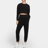 Nike Sweatshirts Women's Black Crew Neck Moderate Regular CU6094-010