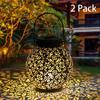 Outdoor Iron Art Solar Light Courtyard Lawn Landscape Light Handheld Projection Light Hollow Decorative Light Outdoor Courtyard Balcony Decoration