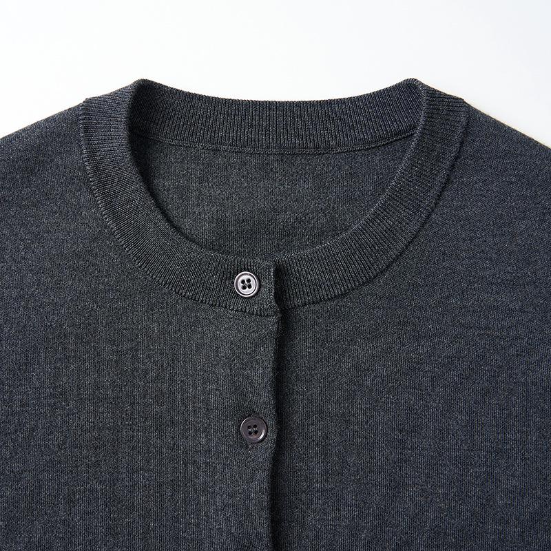 Northern Deer Women's Classic Merino Wool Knit Cardigan