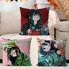 Подушка с мультяшной анимацией T-Tsuyu Asui, подарок, наволочка, декор для спальни, дома, дивана, кресла, сиденья, наволочка