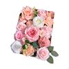 Artificial Flowers Box Bridal Bouquet Floral Arrangements Decoration with Stem for Indoor