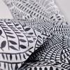 Double Bed Set - TODAY - 260x240 Cm - 100% Cotton - Black and White