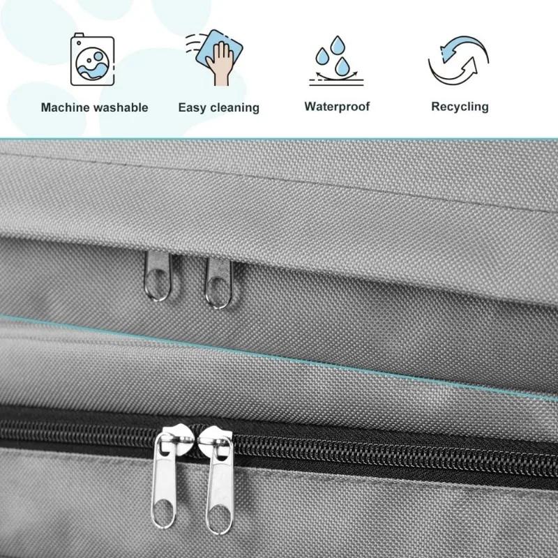 Anti-Dirt Replacement Dog Bed Cover Pad Protector 210D Oxford Waterproof Dog Cushion Cover for Puppy Kitten Other Pet No Filling