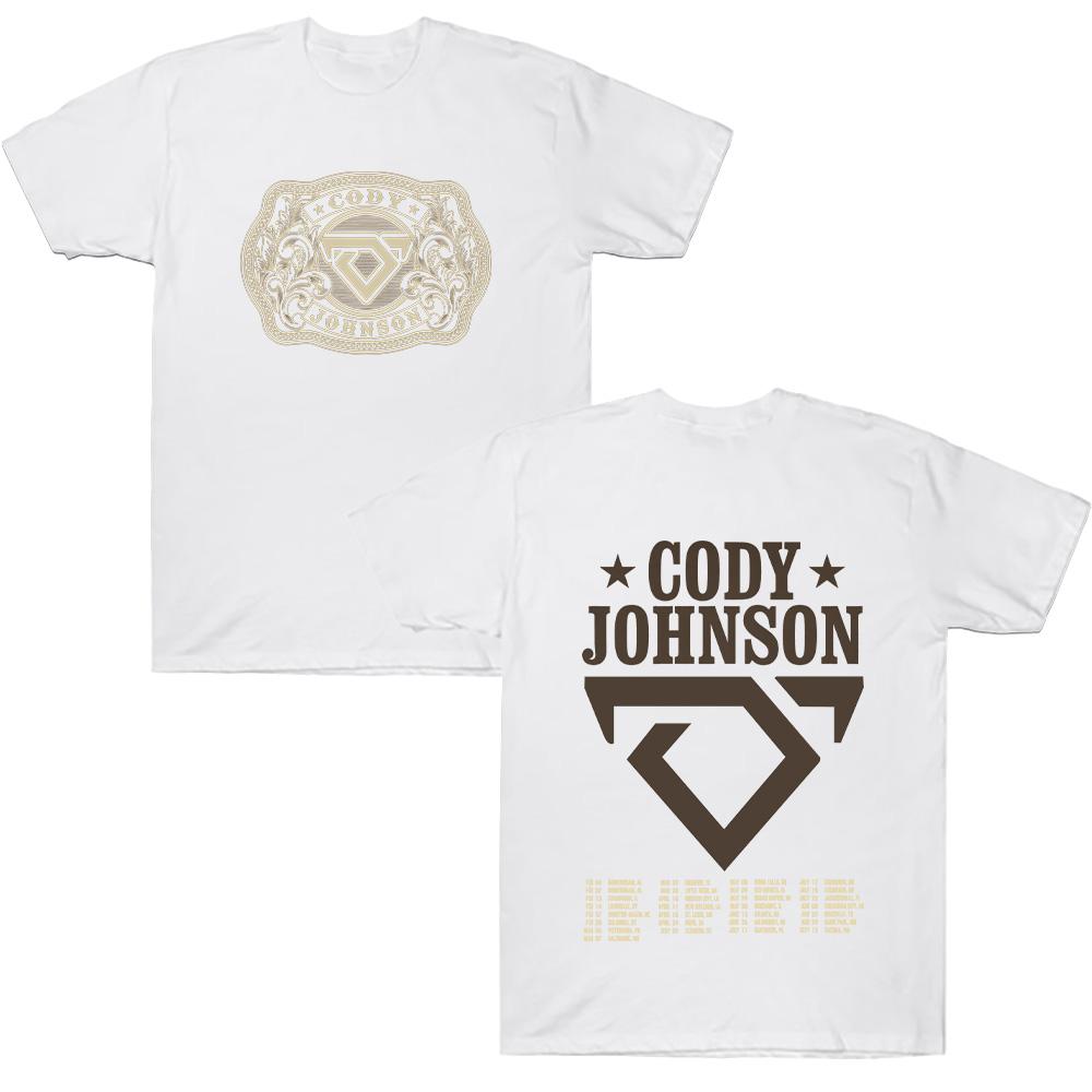 Cody Johnson Tour 2026 Tee Printed Pattern Casual Fashionable T-shirt Fan Gift Cotton Clothing Women Men Vintage Aesthetic Tops