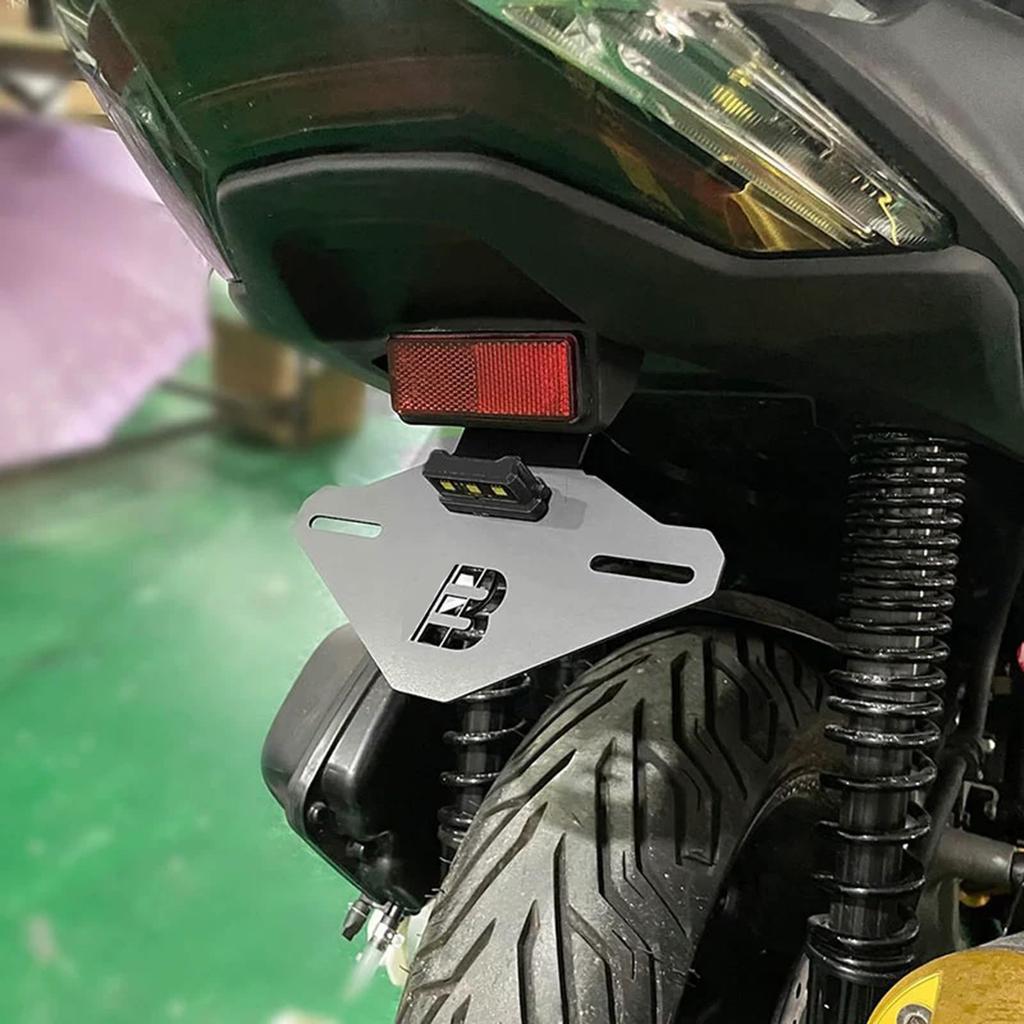 Комплект Kemy для удаления заднего крыла мотоцикла для PCX JK05 PCX160 KF47, Запчасти для мотоцикла, Светодиодная подсветка номера, Отражатель