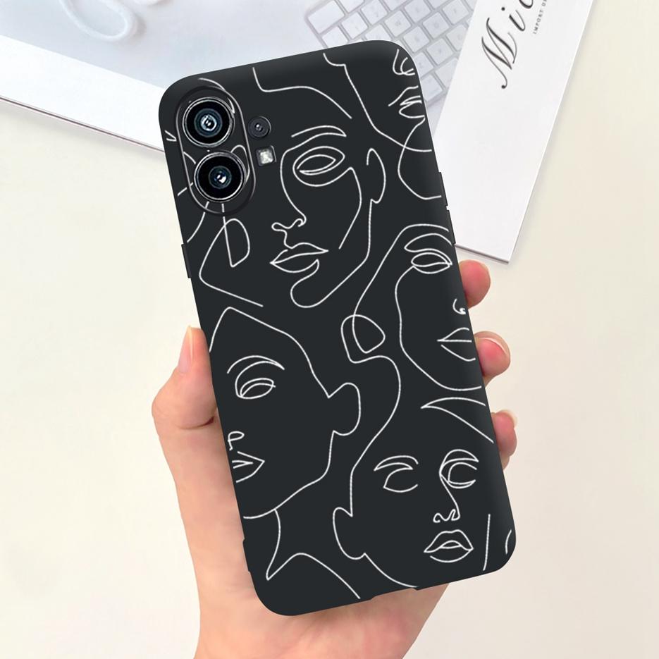 Чехол для Nothing Phone 1 Новый Стильный Художественный Расписной Чехол Мягкий Силиконовый Чехол для Телефона Для Nothing Phone One Phone1 Fundas Capa