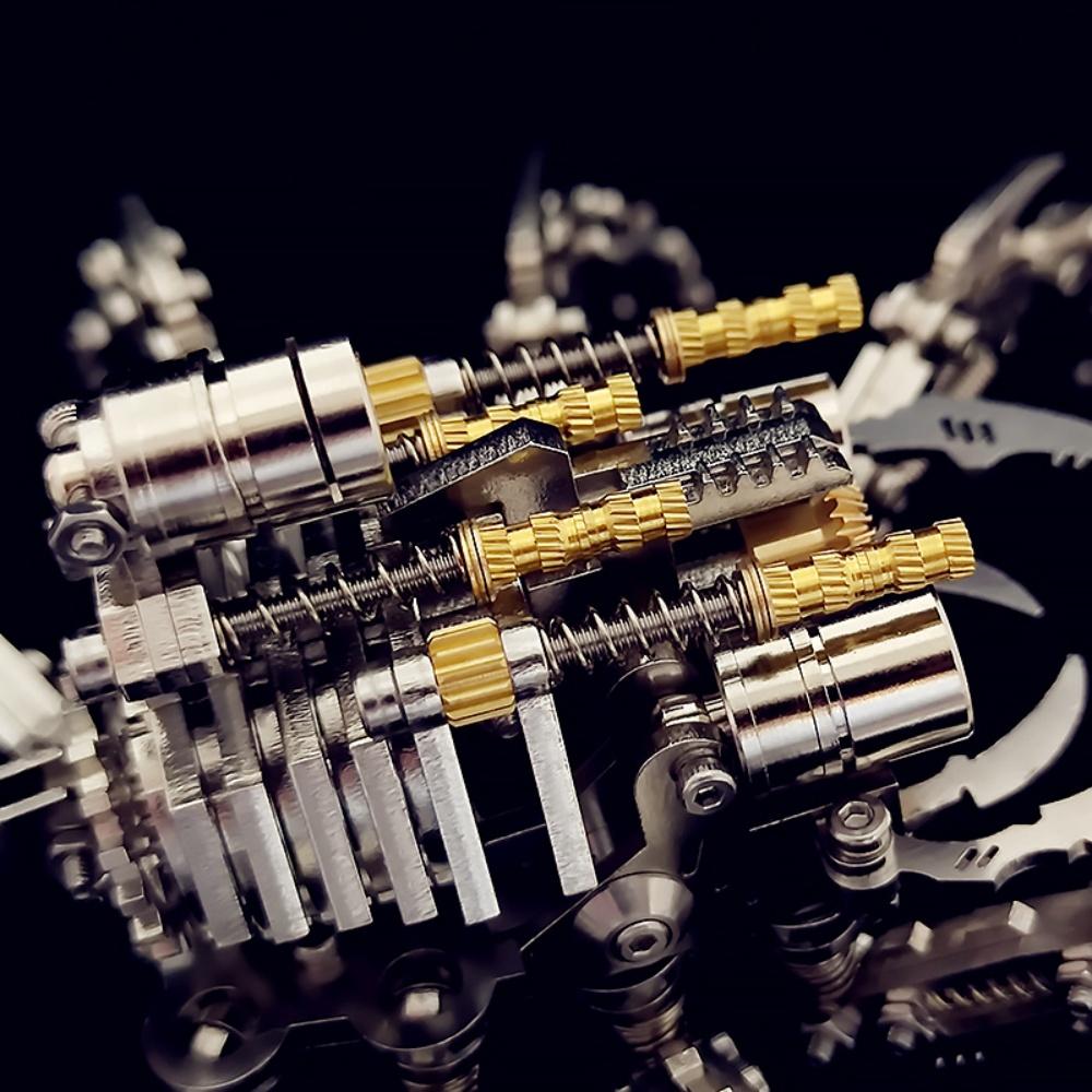 Паук 3D Металлическая Головоломка Сборная Модель, Механическая Сборка Сделай Сам Украшения Ручной Работы, Подарок На День Рождения