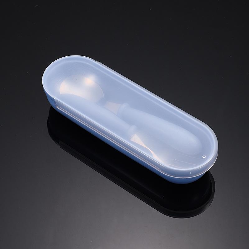 Детский набор столовых приборов из нержавеющей стали 304: Ложка, вилка и коробка — идеальный подарок для младенцев и мам