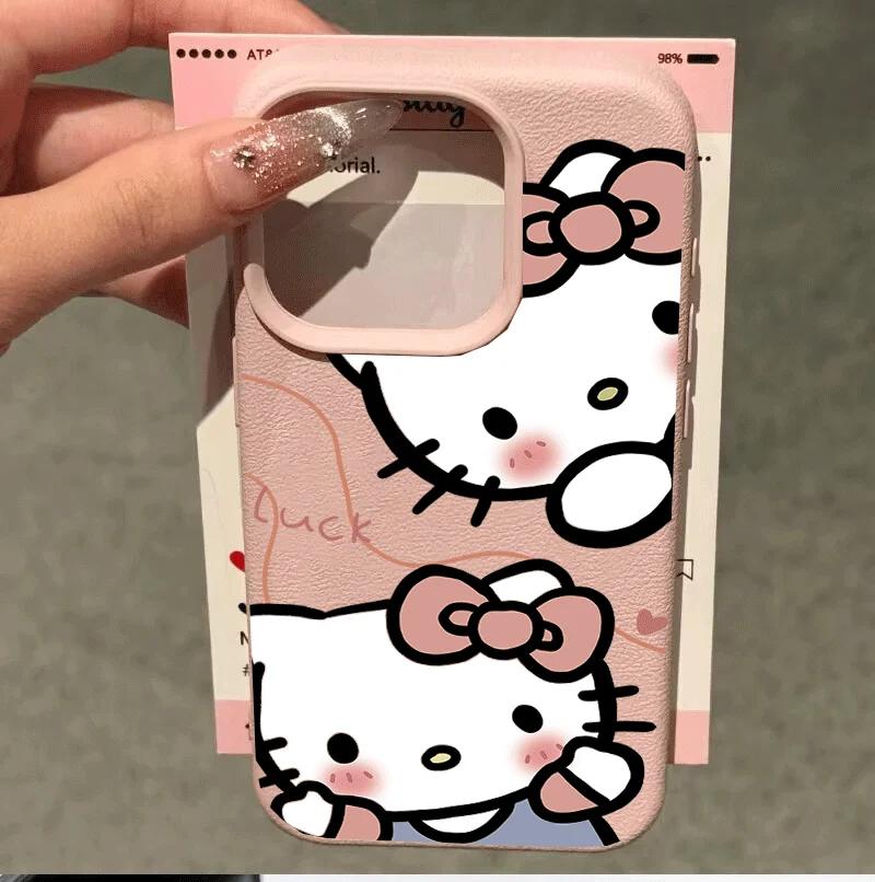 Милый чехол Hello Kitty для Samsung Galaxy A57 5G A55 A54 A07 A06 A15 A54 A53 A37 A32 A23 A34 A35 A36 A05 A73 5G