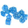 10x Набор D Цифровые многогранные для аксессуаров ролевых игр DND