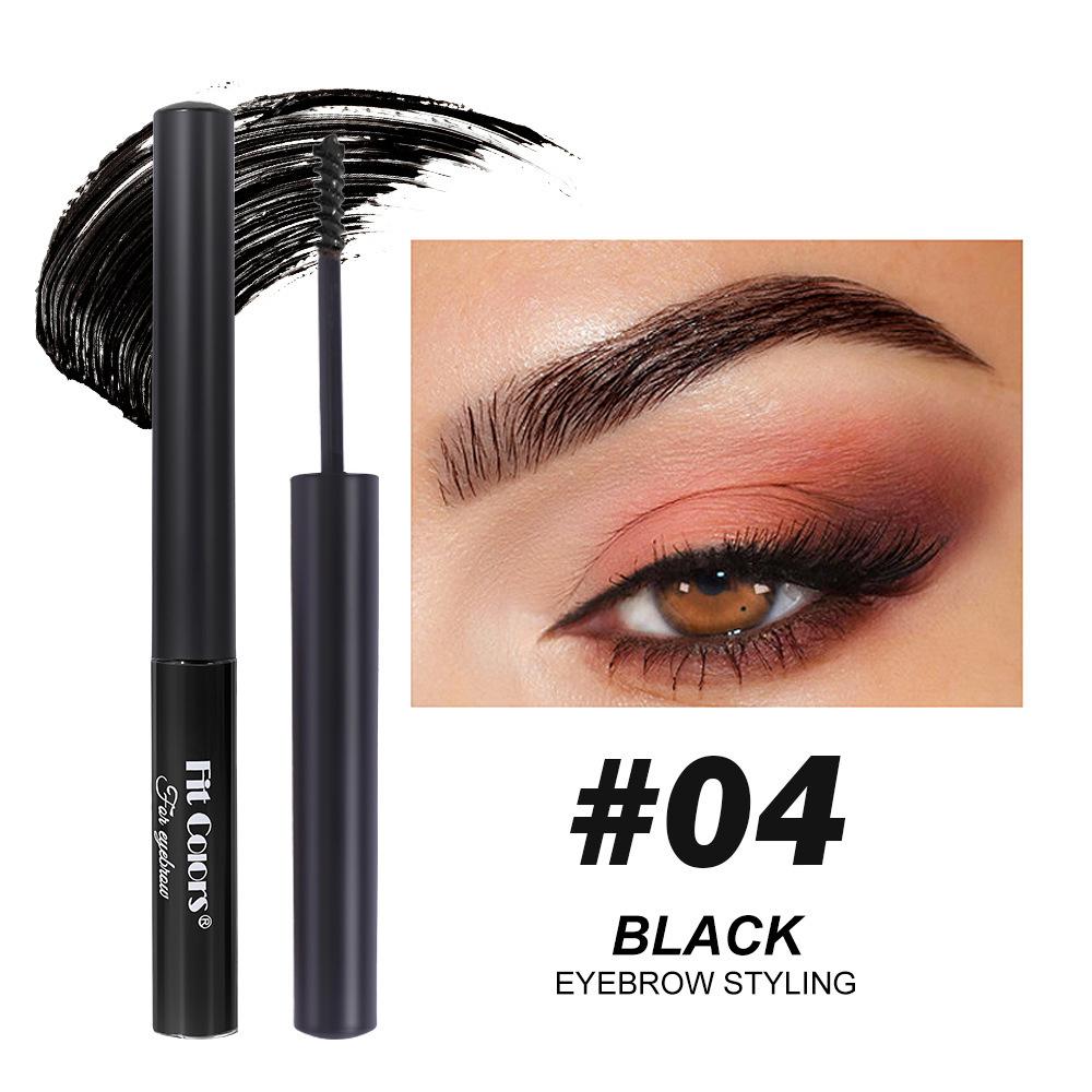 4-цветный набор стойких жидких красителей для бровей Natural Threedimensional Waterproof Bushy Wild Eyebrows