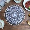 Круглые подставки под приборы Mandala, подставки под приборы для обеденного стола, мягкие подставки под приборы Seaweed Mud для обеденного стола, подставки под приборы Bohemian, подставки под приборы для обеденного стола