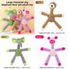 Plush Elephant Sound Toy For Pets With Durable Material Perfect For Playful Dogs