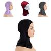 Женский черный хиджабный шарф мусульманский исламский модальный однотонный под головной убор на шею