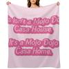 Mojo Dojo Casa House Throw Blanket Plaid on the sofa for babies Bed linens bed plaid Blankets