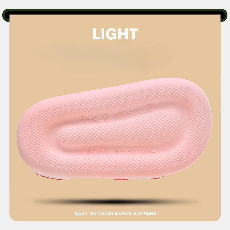 Unicorn Girls Slippers Children Super Soft Non-slip Cartoon Cute Princess Slippers Girls Sandals