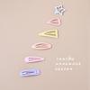 Korean Style Kids' Candy Color Hair Clips: Bangs, Macaron, Star, Heart Clips - Colorful Hair Accessories