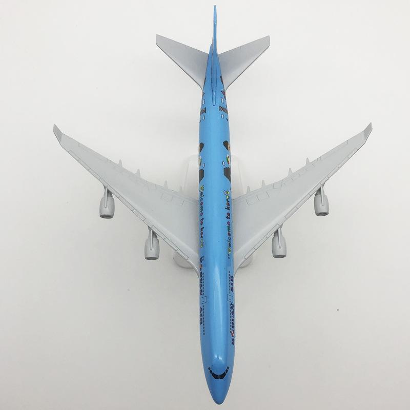 Модель самолета Korean Air 747, большая литая модель самолета, коллекционная, для любителей авиации, в подарок