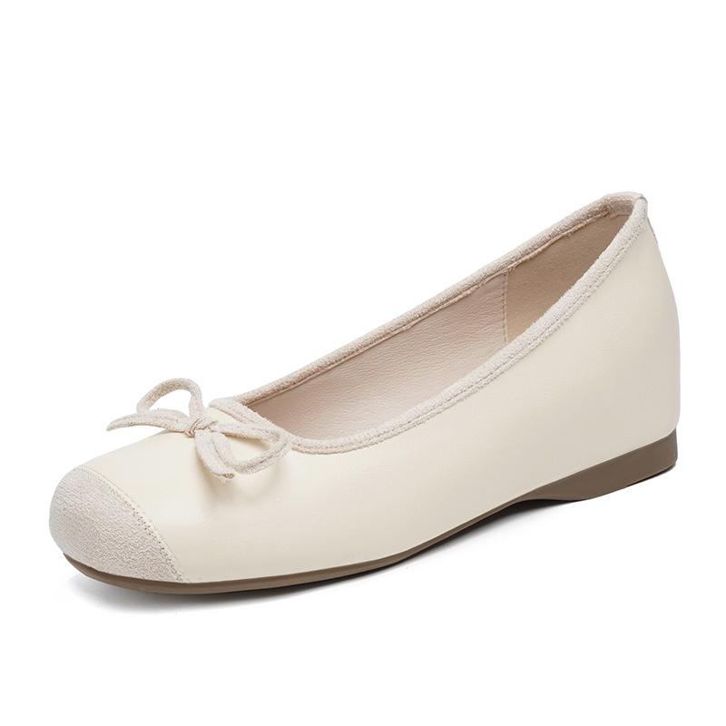 Балетки женские летние маленького размера с увеличенной высотой подъема, удобные и элегантные, женские туфли-бини, женские балетки