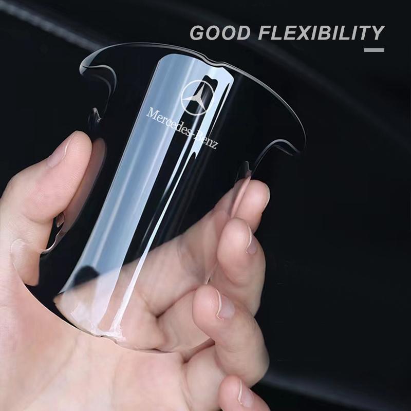 Car Door Transparent Strip Rearview Mirror Anti-Collision Protection Strip Stickers For Mercedes Benz W205 W177 W212 W213 W221