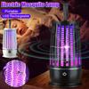 Electric Shock Fly Trap Zapper Anti Mosquito Lamp with Night Light Indoor Mosquito Killer Lamp USB Rechargeable Pest Repellent