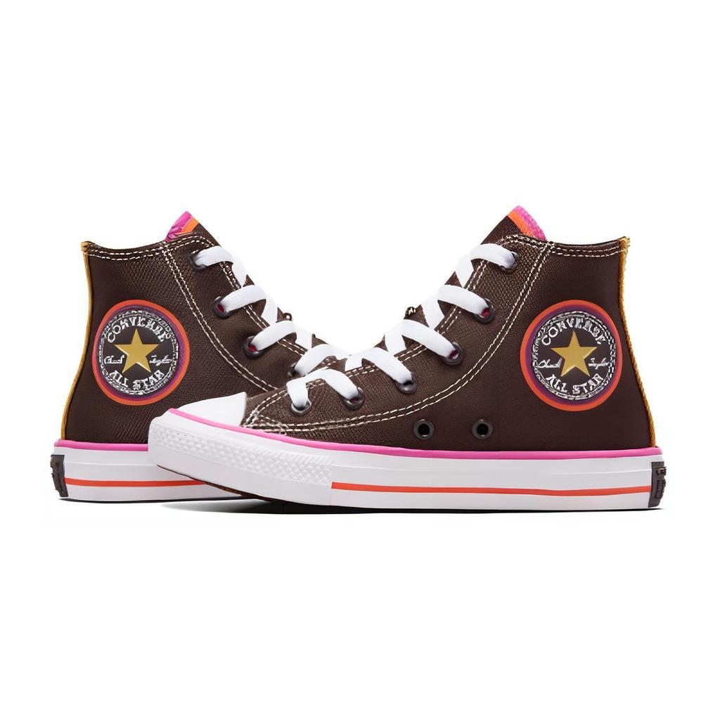 (PS) Converse x Wonka Chuck Taylor All Star High Top 'Velvet Brown' Kids' A08155C