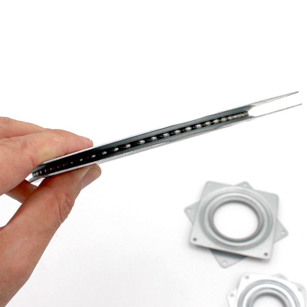 Inch Metal Furniture Hardware Display Stand Ball Bearing Swivel Plate Free Rotating Lazy Susan