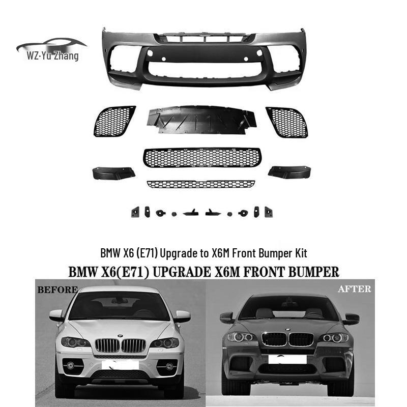 BMW X6 M Front & Rear Bumper Upgrade Kit