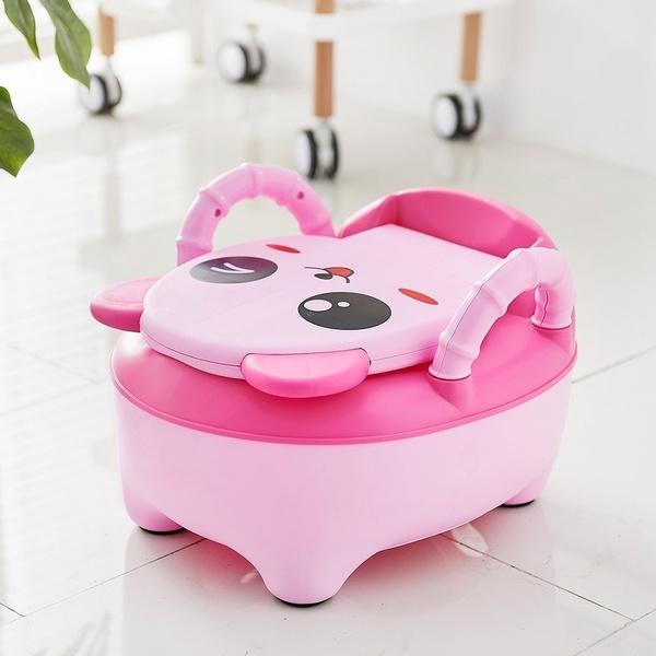 Fashion Baby Potty Seat Toddler Children Boy Potty Training Girl Toilet Urinal Potty Chair Seat Potty Trainer Home Decor with Brush