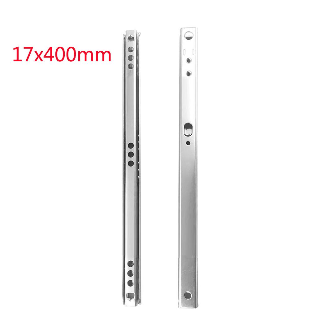 New Drawer Runners Ball Bearing 17mm All Sizes