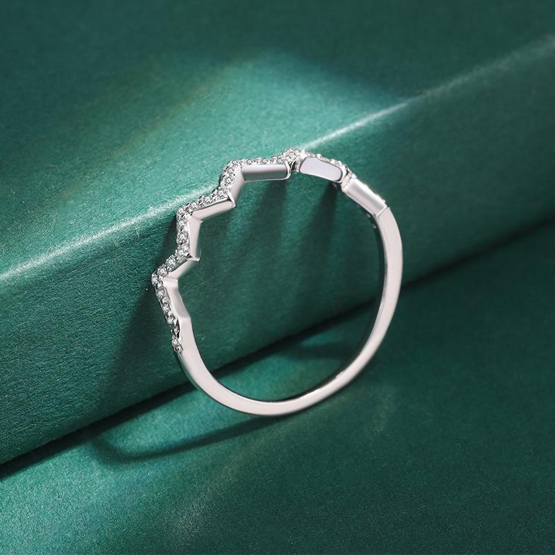 Простое серебряное кольцо S925 в форме молнии для женщин, модное волнистое кольцо, кольцо из стерлингового серебра для подруг, подарок на вечеринку, ювелирные изделия на годовщину