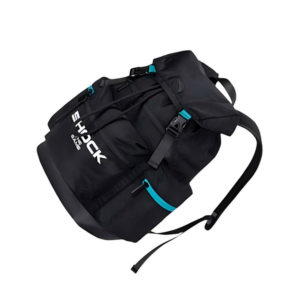 Anta Basketball Collection Fabric Outdoor Mountaineering Bag Backpack Regular Unisex Basic Black 192421152-1