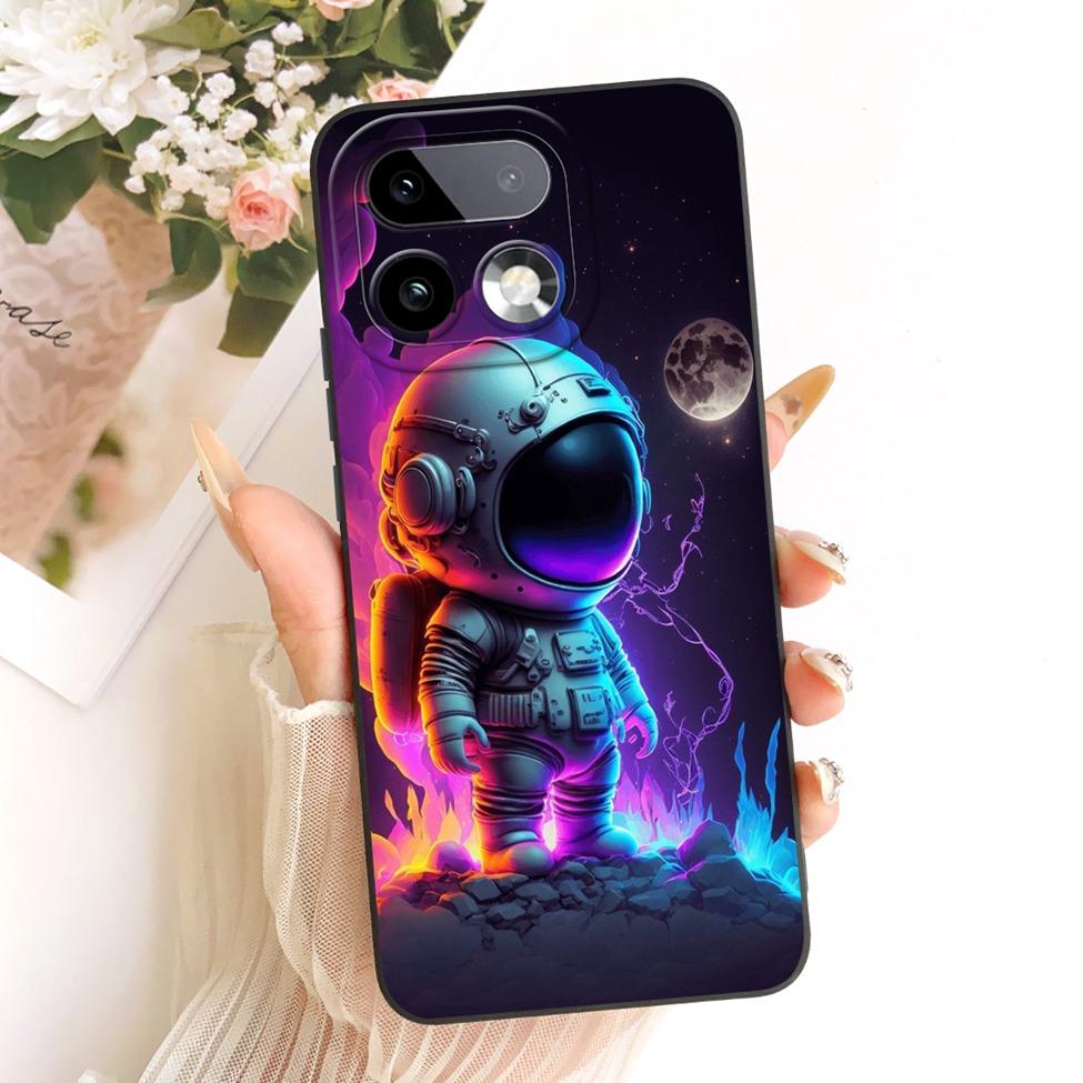 Чехол для телефона Realme 16 Pro Plus RMX5131 Чехол для Realme 16 Pro+ Силиконовый Роскошный Модный Милый Мультяшный Расписной Корпус