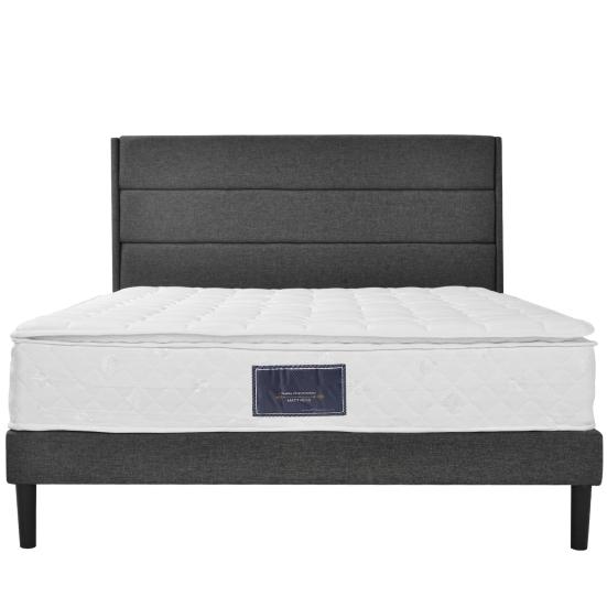 Foam Mattress Spring High Stability Friendly to Skin Better Support Sweat-wicking Bed Comfortable Relax Polyester Bedroom Queen Size Supplies
