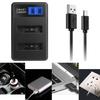 Быстрое зарядное устройство LCD Micro USB для камеры Olympus D750, SH21, SP800UZ