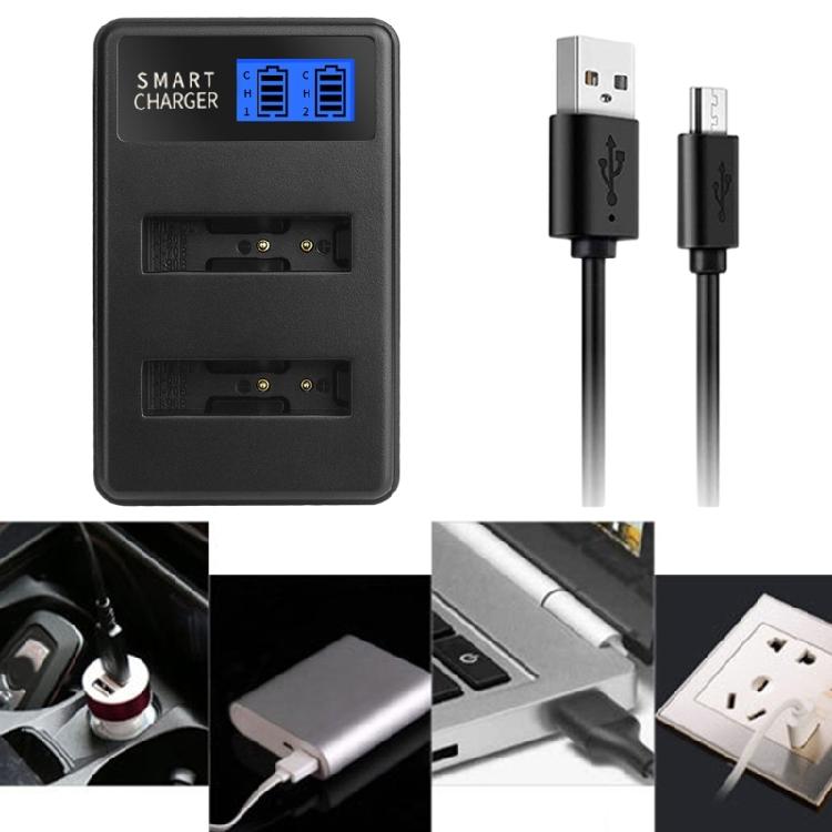 Быстрое зарядное устройство LCD Micro USB для камеры Olympus D750, SH21, SP800UZ