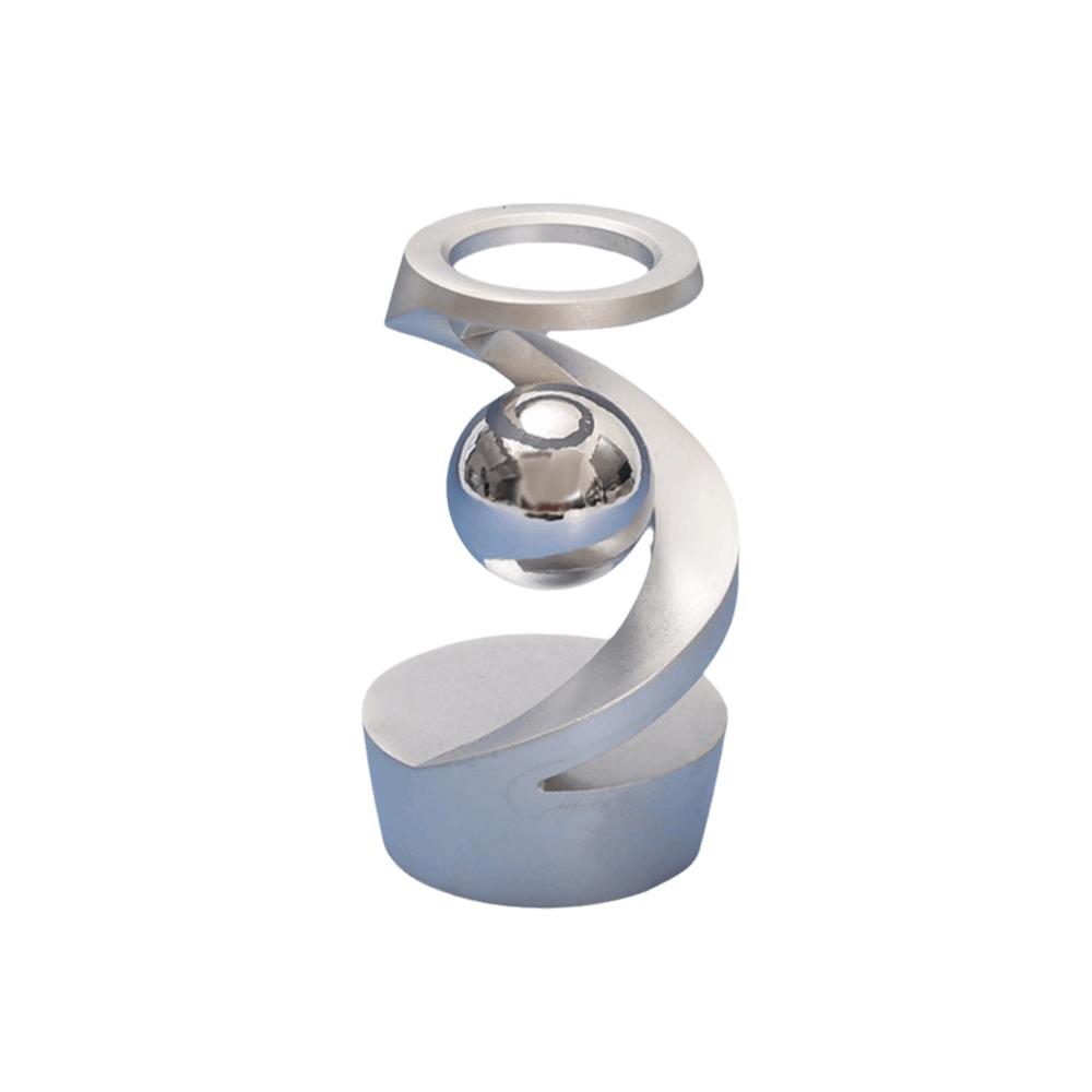 Suspended Ball Levitating Gyroscope 3.03x1.77in Desk Toy Spinner Kinetic Desk Toy Stress Relief
