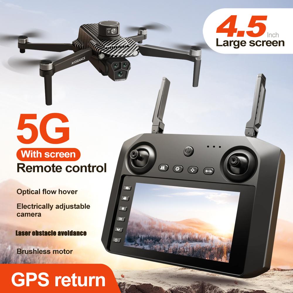 2025 New U99 Drone 5G GPS 8K Aerial Photography 360° Laser Obstacle Avoidance Brushless 7.4V 6500mAh with Screen Control 6KM UAV