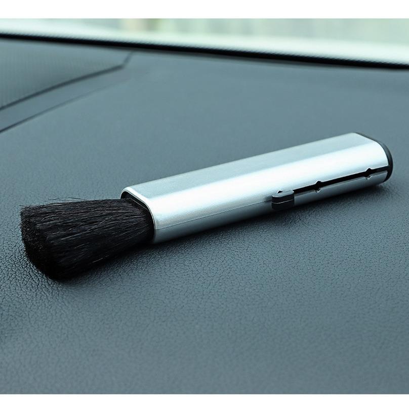 Выдвижная щетка для чистки приборной панели кондиционера Щетки для очистки клавиатуры ПК Универсальная чистка Уход за техническим обслуживанием Мягкая щетка