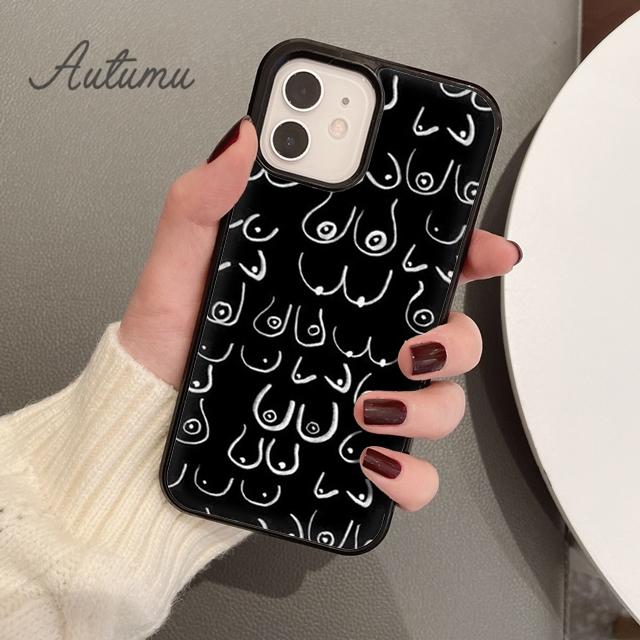Чехол для телефона с женским телом и эстетическим рисунком для iPhone 11, 12, 13, 14 Pro Max mini XR XS SE 2020, 6S, 7, 8 Plus, Samsung Galaxy S21 S22, чехол