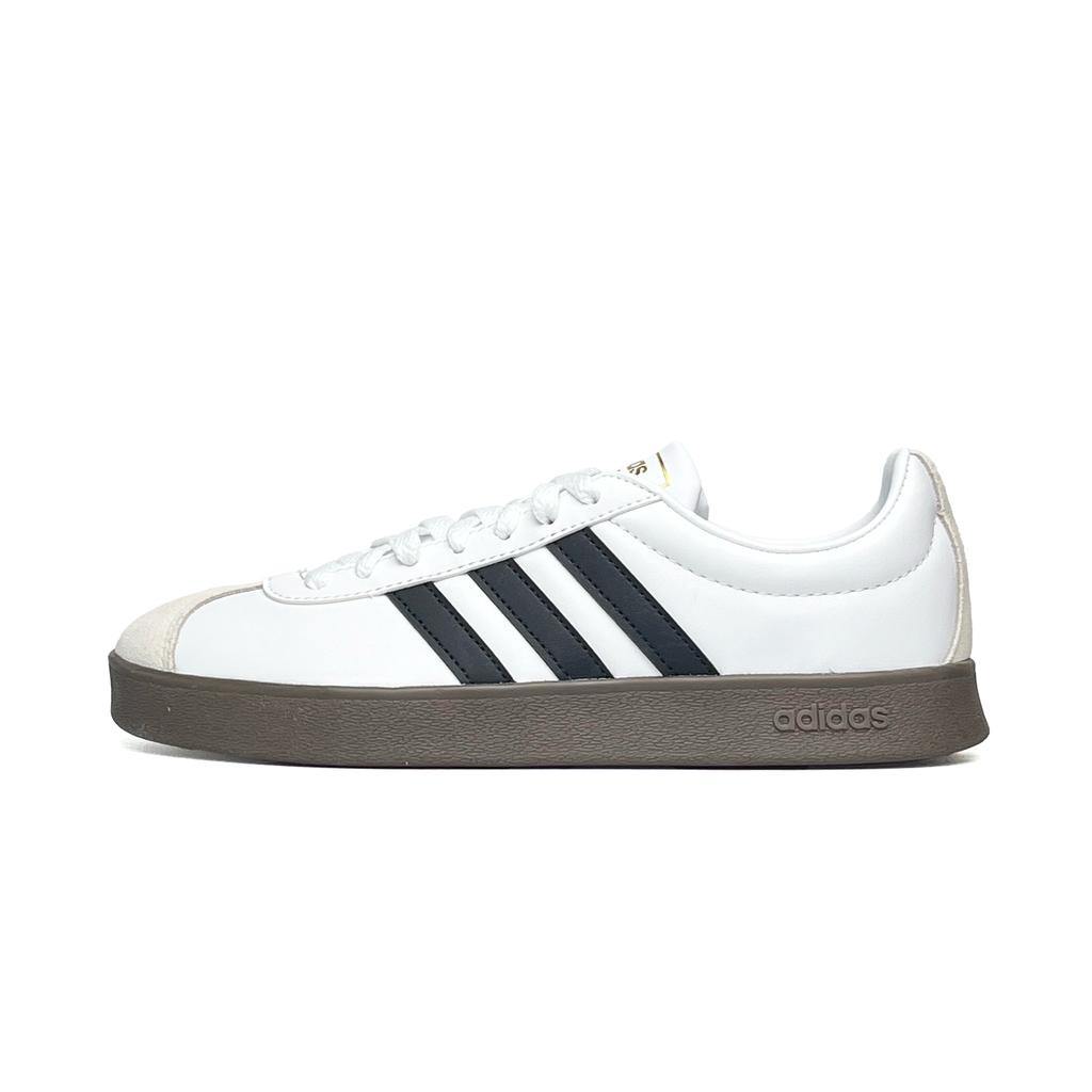 Adidas VL COURT 2.0 Vassell Abrasion Resistant Abrasion Resistant Low top Skateboard Shoes Women's Silver Yellow ID6015(Team974-)
