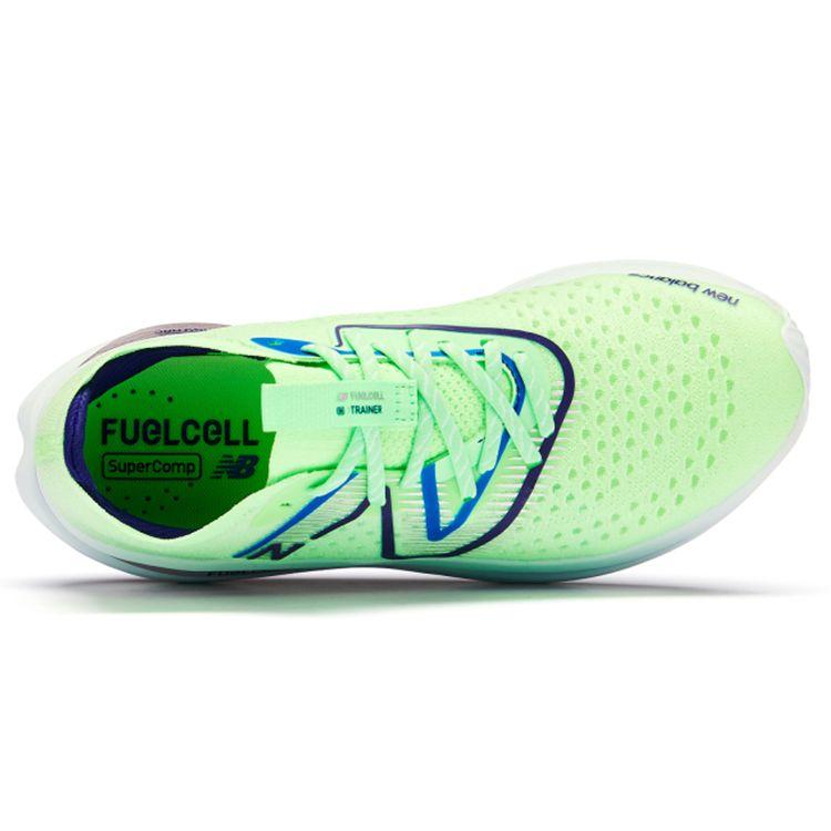 New Balance Мужские кроссовки FuelCell SuperComp Vibrant Spring Glow Green Victory-Blue Vibrant-Apricot MRCXLG2