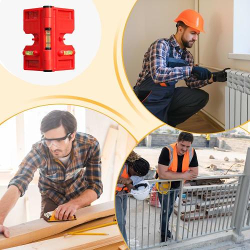 Fence Level, Carpenter Magnet, Woodworking Post, Folding Magnet, Post Fence, Magnetic Fence Tool, Carpenter Tool, Folding Fence Level