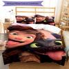 3pcs Dragon Bedding Set Duvet Cover Closure Includes 1 Duvet Cover & 2 Pillowcases, Soft and Comfortable for All Seasons.