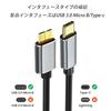 Переходной кабель USB Type C - Micro B 3.0 для внешнего жесткого диска. Высокоскоростная передача данных до 5 Гбит/с. Быстрая зарядка 3 А. Позолоченные разъемы для MacBook.