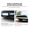 Car Racing Grills Heat Radiation Integrated Anti-insect Mesh Removable Buckle Installation for Tesla Model 3 Y 2020-2023