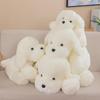 Очаровательная белая плюшевая игрушка-подушка для детей